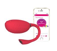 Magic Motion Magic Motion - Huevo vibrador inteligente Fugu - Rojo