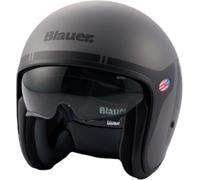 MAGIC MOTOR Casco Blauer HT Jet Pilot 06 Go Titanio-Negro Mate Talla M