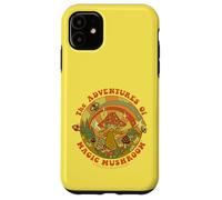 Magic Mushroom Psychedelic Sarcastic Retro Funny Adult Humor Carcasa para iPhone 11