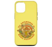 Magic Mushroom Psychedelic Sarcastic Retro Funny Adult Humor Carcasa para iPhone 12/12 Pro