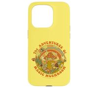 Magic Mushroom Psychedelic Sarcastic Retro Funny Adult Humor Carcasa para iPhone 15 Pro