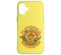 Magic Mushroom Psychedelic Sarcastic Retro Funny Adult Humor Carcasa para iPhone 16 Plus