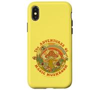 Magic Mushroom Psychedelic Sarcastic Retro Funny Adult Humor Carcasa para iPhone X/XS