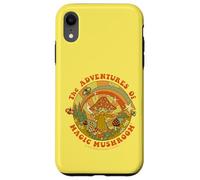 Magic Mushroom Psychedelic Sarcastic Retro Funny Adult Humor Carcasa para iPhone XR