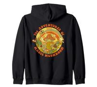 Magic Mushroom Psychedelic Sarcastic Retro Funny Adult Humor Sudadera con Capucha