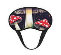 Magic Mushrooms - Máscara de dormir para adultos, opaca, cómoda máscara de ojos con bloqueo de luz para viajes, yoga