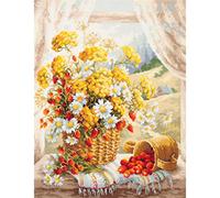 Magic needle 100-181 ZW - Kit de punto de cruz con diseño de miel, edición Zweigart, algodón, multicolores, 32 x 40 cm