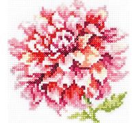 Magic needle 150-008 ZW Dahlie - Kit de punto de cruz (algodón, 11 x 11 cm)