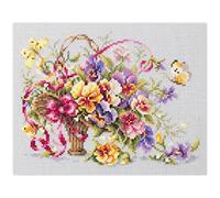 Magic needle 219-377 ZW - Juego de punto de cruz con patrón de recuento Zweigart Edition, algodón, multicolor, 21 x 15 cm