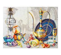 Magic needle 220-423 ZW Marossos - Kit de punto de cruz (40 x 30 cm), diseño de marossos