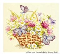 Magic needle 40-80 ZW - Kit de punto de cruz con patrón de recuento Zweigart Edition, algodón, multicolor, 20 x 17 cm