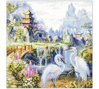 Magic Needle 550-756 ZW - Juego de punto de cruz (algodón, 30 x 30 cm), diseño con texto en alemán Zweigart Edition, multicolor