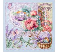 Magic Needle Charmante Provence - Kit de punto de cruz (26 x 26 cm)