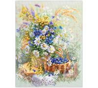 Magic Needle Kit de punto de cruz, diseño de bosque claro