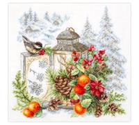 Magic Needle Zweigart Edition - Kit de punto de cruz, diseño de la fragancia del invierno