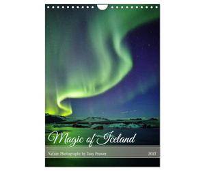 Magic of Iceland - nature photography (Wall Calendar 2027 DIN A4 portrait), CALVENDO 12 Month Wall Calendar: Stunning Nature scenery from Iceland