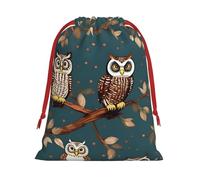 Magic Owels - Bolsas de Navidad, bolsa de almacenamiento, suministros de fiesta de cumpleaños, también se puede utilizar para almacenamiento diario