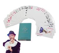 Magic Playing Cards - Juego de mazos de profesional, kit de truco ilusionista avanzado con diseño de borde cónico, accesorios de cardistry de trabajo automático, ideal para espectáculos de