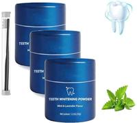 Magic - Polvo potenciador de blanqueamiento dental, polvo blanqueador de dientes mágico de nieve, polvo de blanqueamiento de dientes puramente blanco, polvo de dientes sensibles, elimina manchas,