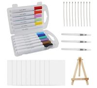 Magic Puffy Paint Art, 3D Drawing Magic Canvas Sponge, Magic Foam Texture Painting Paper Kit, DIY Puffy Texture Paper