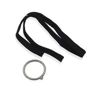 Magic Ring and Rope Trick - Novel Magic Rope Prop, material de tela, 60 cm, 15,5 g