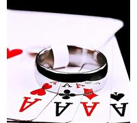 Magic Ring Poker Prophecy - Accesorio de predicción de cartas con trucos de primer plano, 19 mm