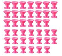 Magic Rollers Hair Curlers - 40 pcs Silicone Overnight Hair Curler Set | Portable Hairs Rollers for Daily Styling, Travel, Dating, Prom, Birthday Party, Home Use