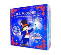 MAGIC SECRET - Estuche mágico Infantil (5 años y +) - El ilusionista - Aprende +45 Trucos de Magia Profesionales - 88 vídeos (App iOS & Android) + 11 Accesorios + Coaching por un Mago Pro