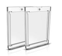 MAGIC SELECT 2 Marco Acrílico con Cierre Magnético Para Tarjetas de Colección. Funda para Cartas Coleccionables Pok. Expositor Transparente Para Cartas de Intercambio con Protección UV