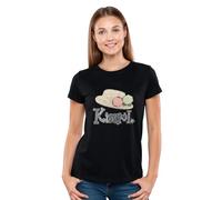 MAGIC SELECT Camiseta Casual para Mujer. Camiseta Básica de Algodón de Manga Corta, Ajuste Estándar. Camiseta de Cuello Redondo para Mujer. Talla XL
