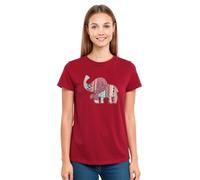 MAGIC SELECT Camiseta Casual para Mujer. Camiseta Básica de Algodón de Manga Corta, Ajuste Estándar. Camiseta de Cuello Redondo para Mujer. Talla XL