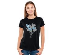 MAGIC SELECT Camiseta Casual para Mujer. Camiseta Básica de Algodón de Manga Corta, Ajuste Estándar. Camiseta de Cuello Redondo para Mujer. Talla 2XL