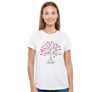 MAGIC SELECT Camiseta Casual para Mujer. Camiseta Básica de Algodón de Manga Corta, Ajuste Estándar. Camiseta de Cuello Redondo para Mujer. Talla XL