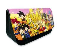 MAGIC SELECT Estuche Escolar Dragon Ball con Dos Bolsillos de Gran Capacidad