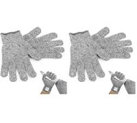 MAGIC SELECT Guantes Anticorte Seguridad Nivel 5 EN388. Guantes de Trabajo, Jardinería, Domésticos con Protección Limitada de las Manos. (Paquete de 2)