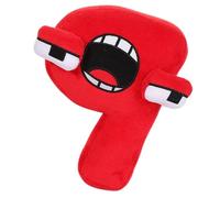 MAGIC SELECT Numero Lore Peluche, Números 0-9 de Peluche, Muñecos de Alfabeto Lore, Juguete Educativo Suave. Regalo para Fans de la Historia Alphabet Lore. Números educativas para niños.