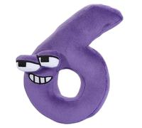 MAGIC SELECT Numero Lore Peluche, Números 0-9 de Peluche, Muñecos de Alfabeto Lore, Juguete Educativo Suave. Regalo para Fans de la Historia Alphabet Lore. Números educativas para niños.