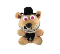 MAGIC SELECT Peluche Nightmare Freddy (18 cm) Compatible con Five Night at Freddy FNAF, Regalo de Cumpleaños para Niños