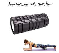 Rodillo Masajeador. Rodillo de Espuma para Terapia y Masaje Muscular. Rodillo de Pilates y Yoga. Fitness Foam Roller. Cilindro de gomaespuma para alivio de dolores y entrenamiento. 33x14cm