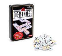 MAGIC SELECT Set de Dominó. Juego de Mesa Clásico. Juego de Mesa Familiar. Dominó de Colores para Adultos y Niños. Incluye Caja para Almacenaje. Ideal para Viaje, Reuniones y Ocio.