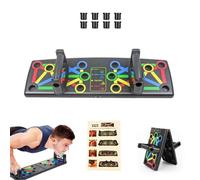 MAGIC SELECT Tabla de Flexiones Multifuncional 14 en 1. Push-Up Rack Board. Tabla Push Up Plegable con Asas para Entrenamiento Muscular, Ejercicios en Casa, Fitness. Tabla para ABS.