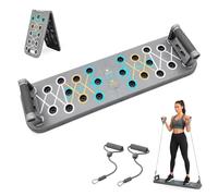 MAGIC SELECT Tabla de Flexiones Plegable con Bandas Elásticas Push Up Rack