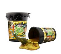 MAGIC SLIME DINOREX Lodo mágico para niños Arcilla en lata 150 g de oro con figura de dinosaurio 15483 , color/modelo surtido