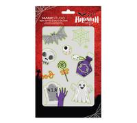 Magic Studio Body Tattoo Glow in The Dark Telaraña Halloween n/a 1 Unidad