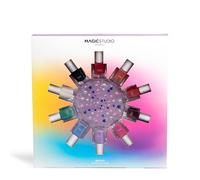 Magic Studio Colorful Nails Polishes Set | Precio, Comprar n/a 10 esmaltes de uñas + gemas para uñas