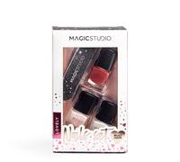 Magic Studio Colorful Nails Set | Precio, Comprar n/a 3 Nail Polishes (Colores Aleatorios) + Nail File