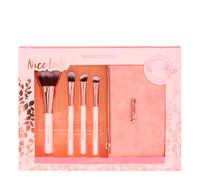 Magic Studio Rose Gold Brushes Set | Paco Perfumerías n/a 4 Brushes + Makeup Bag