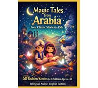 Magic Tales from Arabia: Four Classic Stories for Kids | 50 Bedtime Stories for Children Ages 4-10 | Bilingual Arabic-English Edition