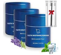 Magic Teeth Whitening Powder,Magic Teeth Whitening Toothpaste Booster Powder,Fresh Breath For Whitening And Stain Removal (C-22, 3PCS)