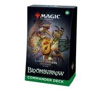 Magic: The Gathering - Baraja de Comandante Bloomburrow - Asuntos de Familia (100 cartas, sobre de muestra de 2 cartas + accesorios)